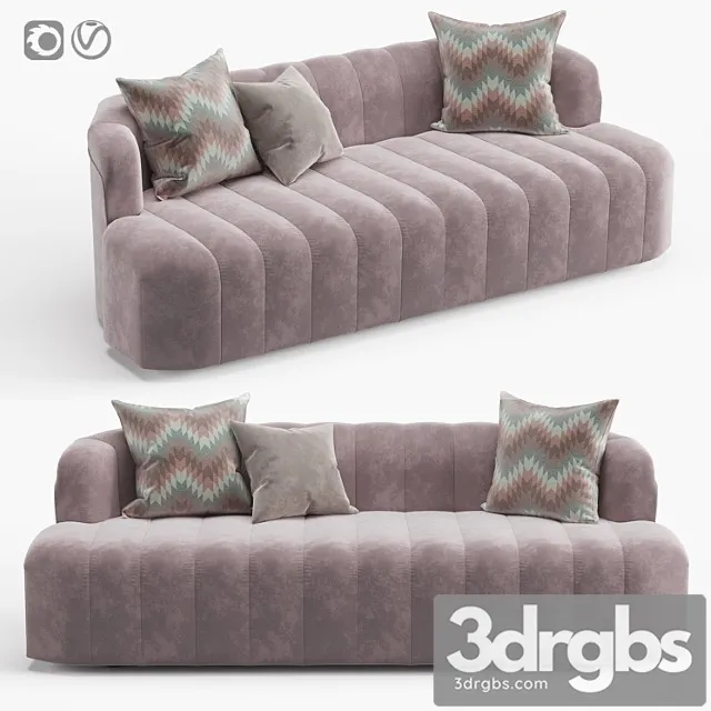 Sofa elegant shell 2 3dsmax Download