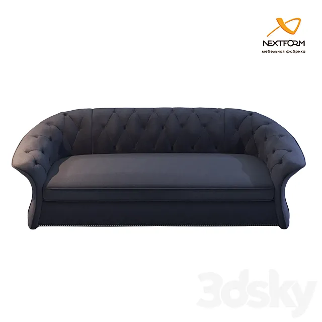 Sofa elongated var.1 Rodeo 3ds Max