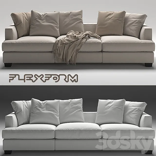 Sofa Eros Flexform 3DSMax File