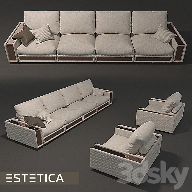 sofa ESTETICA 3DSMax File