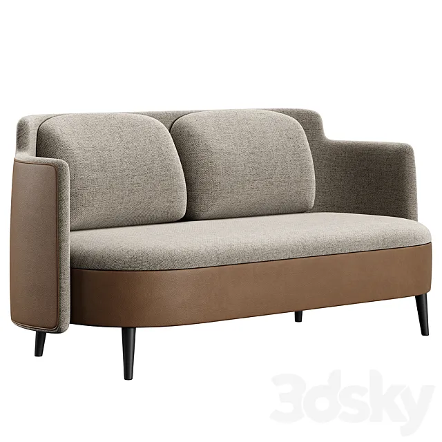 Sofa Fatt Konyshev 3ds Max