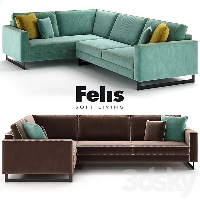 Sofa Felis – Kloe 3ds Max