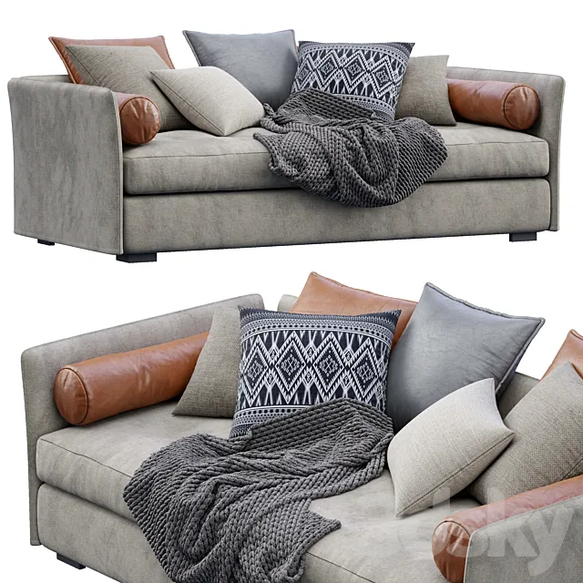 Sofa FIGI ISOLOTTO 2 3ds Max