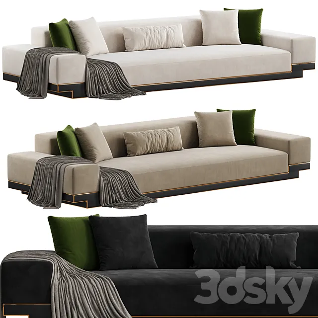 Sofa FLAMBOYANT 3ds Max