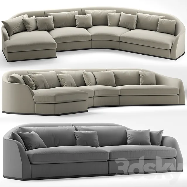 Sofa Flexform ALFRED 3ds Max