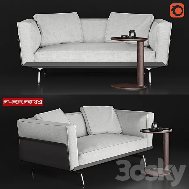 Sofa Flexform Este_2017 3DSMax File