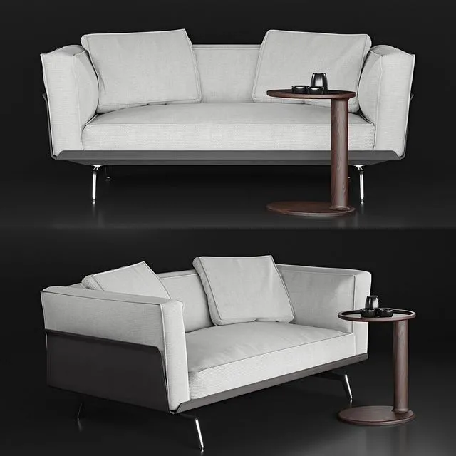 Sofa Flexform Este_2017 3dsMax Model