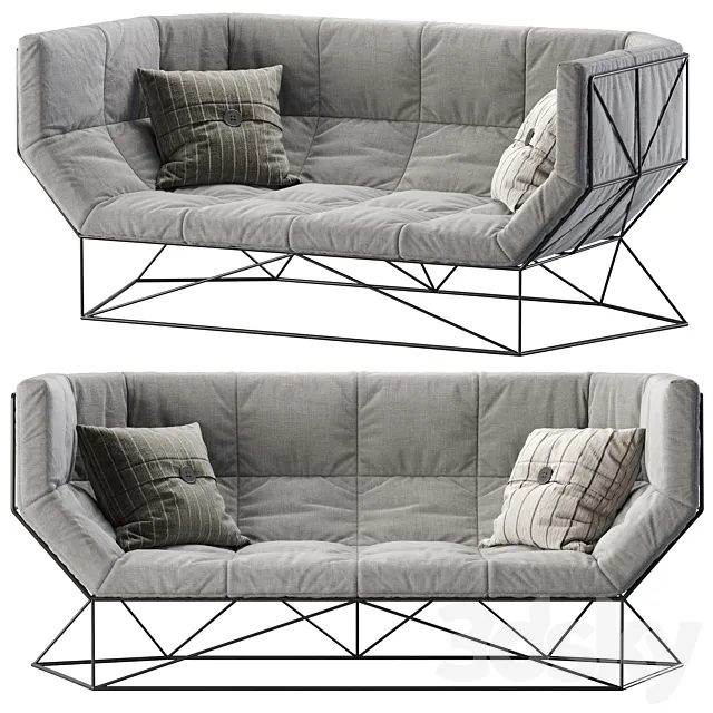 Sofa FOXHOLE spHaus 3ds Max