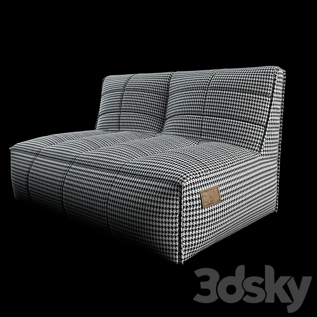 Sofa frameless Villiers 3DSMax File