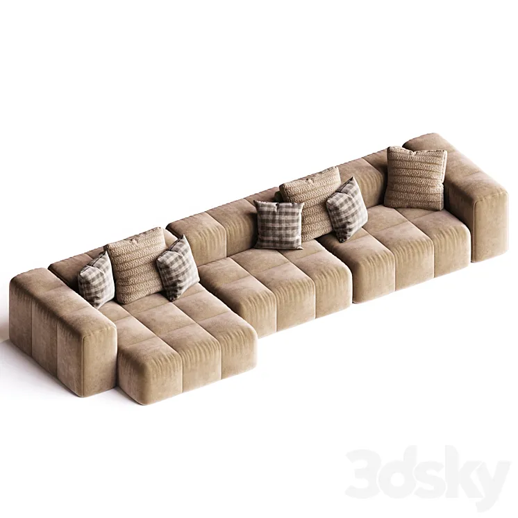 Sofa from collection corona #46 3DS Max Model