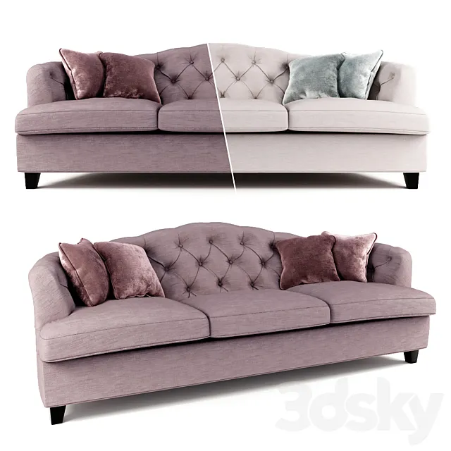 Sofa FULL HOUSE Victoria Sofa 3DS Max Model
