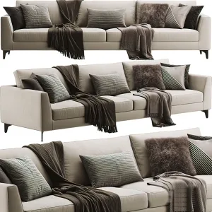 Sofa – Furniture 3D Model – Download – 005