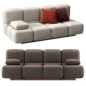 Sofa – Furniture 3D Model – Download – 036
