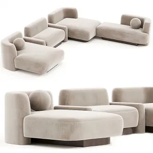 Sofa – Furniture 3D Model – Download – 045