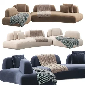 Sofa – Furniture 3D Model – Download – 057