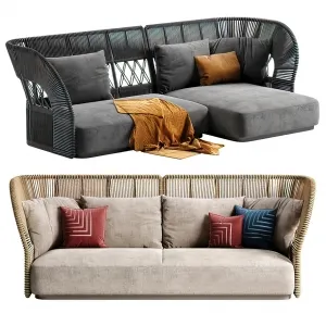 Sofa – Furniture 3D Model – Download – 090