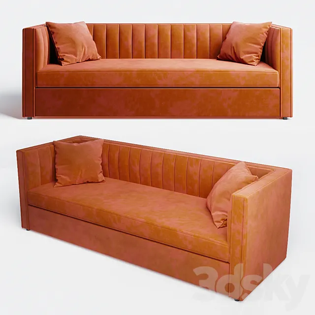 Sofa Garda Decor Paolo 3DS Max Model
