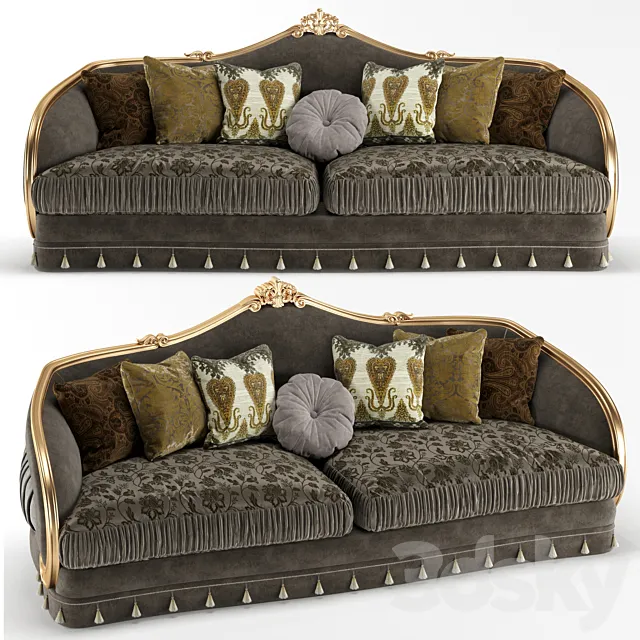 sofa handmade 3ds Max