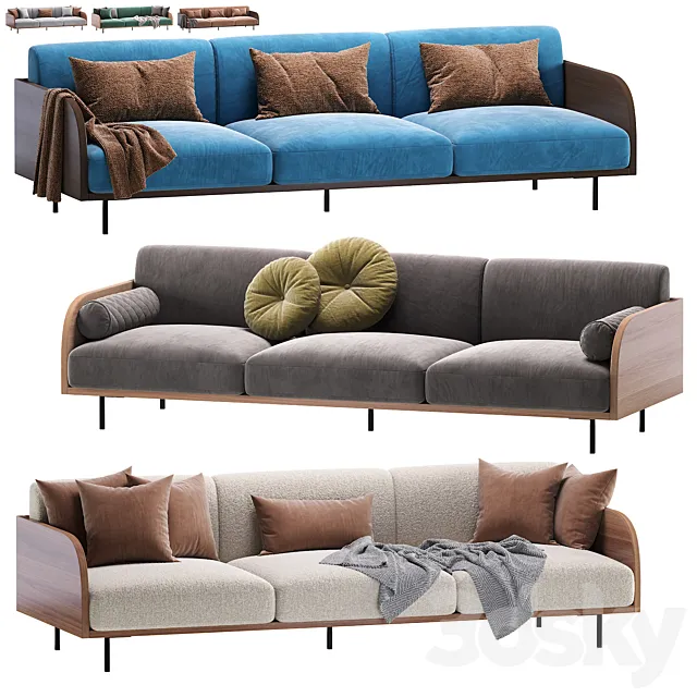 Sofa HEADLAND By Cazarina Interiors_Диван ХЕДЛЕНД 3ds Max
