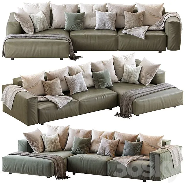 Sofa Hills 3dsMax Model
