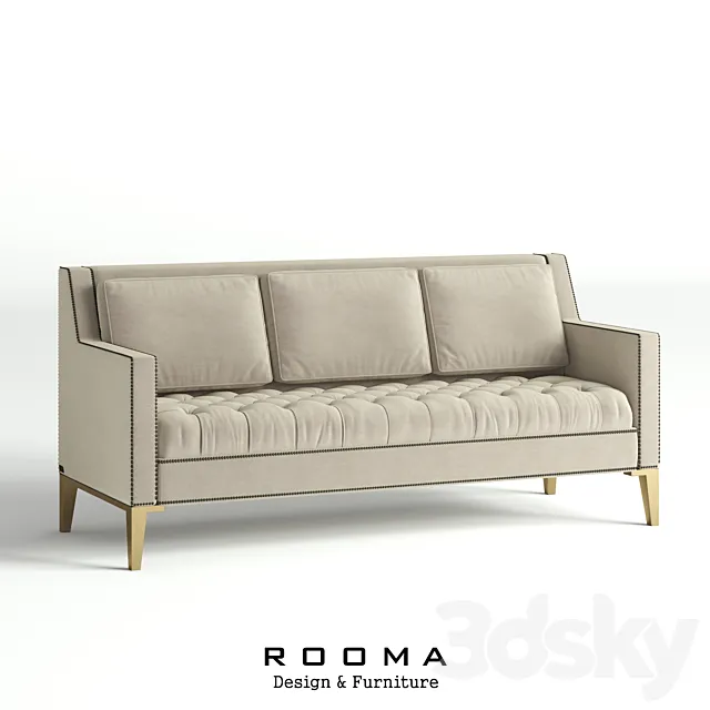 Sofa Hilton Rooma Design 3DSMax File