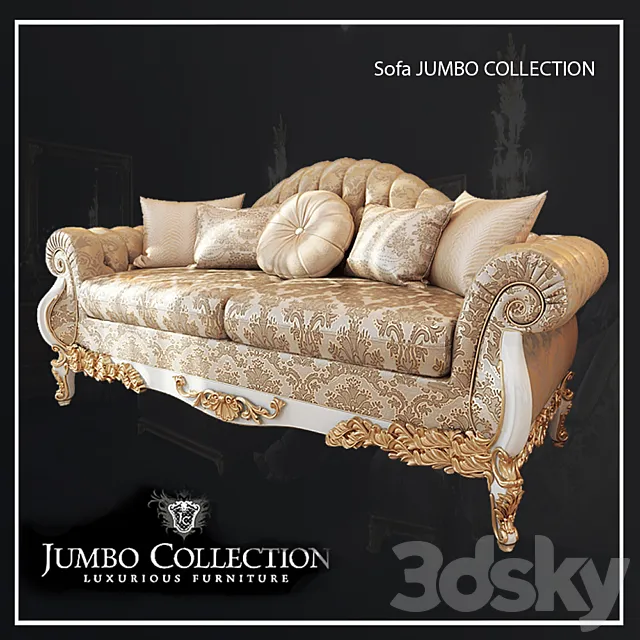 Sofa JUMBO COLLECTION 3DSMax File