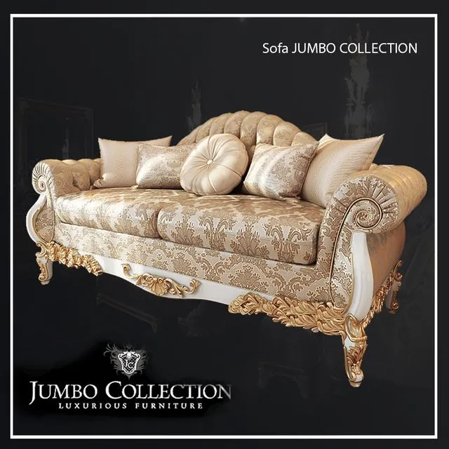 Sofa JUMBO COLLECTION 3dsMax Model