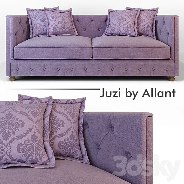 Sofa Juzi from the factory ELEGANTA (ALLANT) 3ds Max