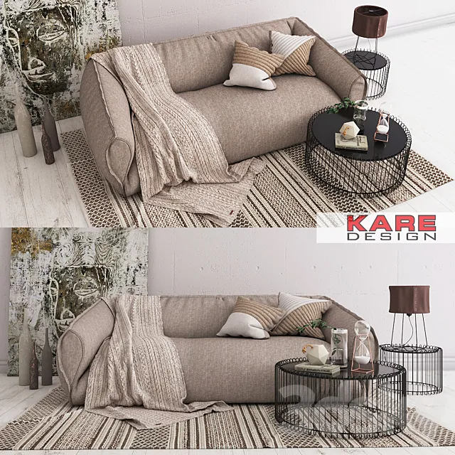 Sofa KARE Loft 3DS Max Model