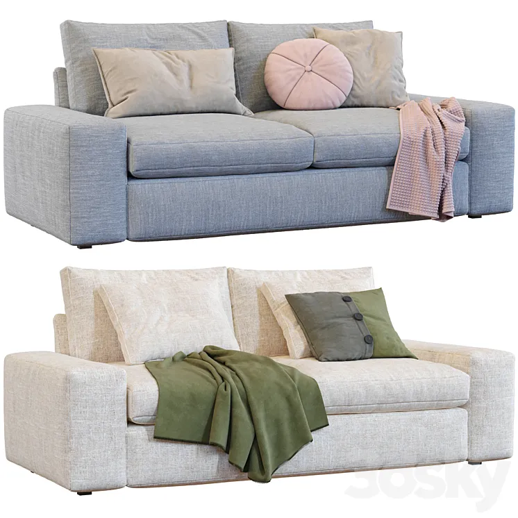 Sofa Kivik By Ikea 3DS Max Model