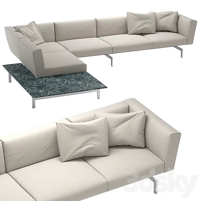Sofa Knoll Avio Sofa 2 3ds Max
