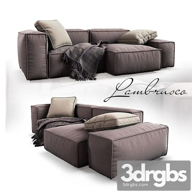 Sofa lambrusco 2 3dsmax Download