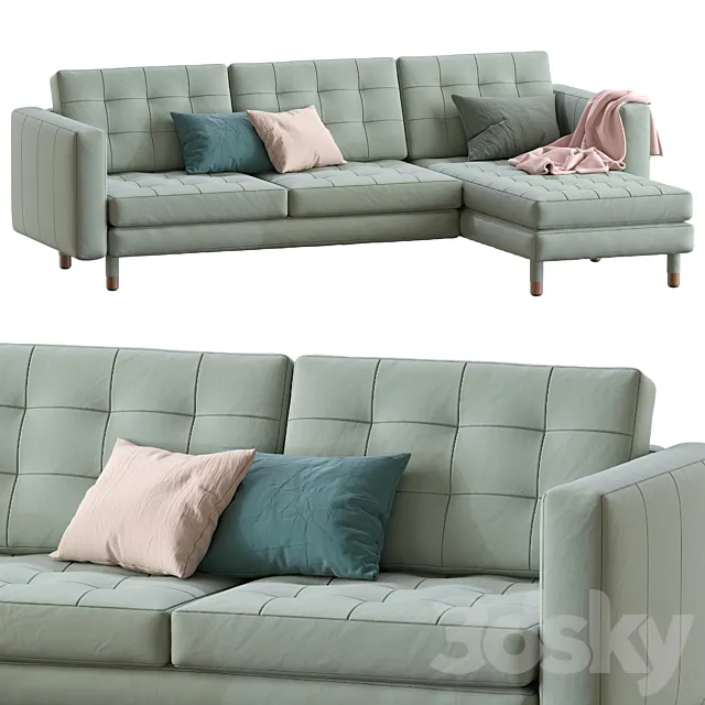 Sofa Landskrona By Ikea 3DS Max Model