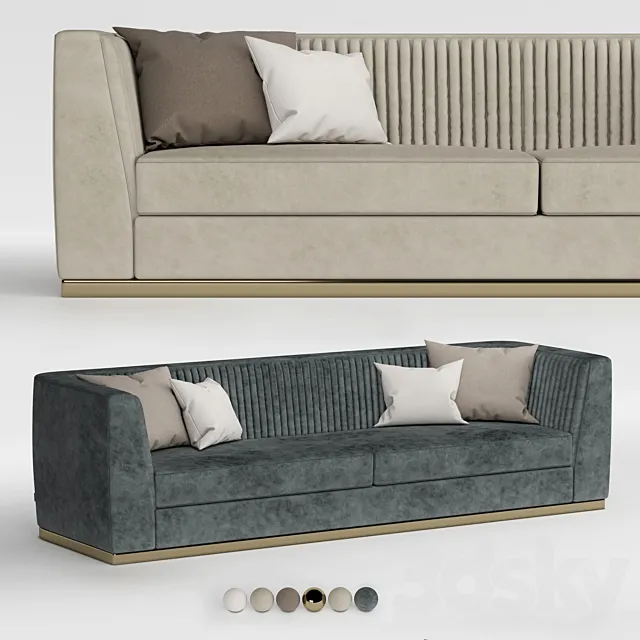 Sofa Laskasas MIUZZA 3ds Max