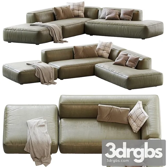 Sofa Lema Cloud Leather 3dsmax Download