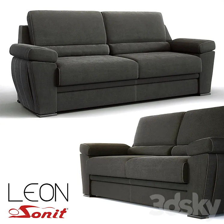 Sofa Leon 3DS Max