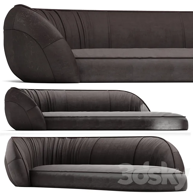 sofa Leon (Baxter) by Draga & Aurel 3DSMax File
