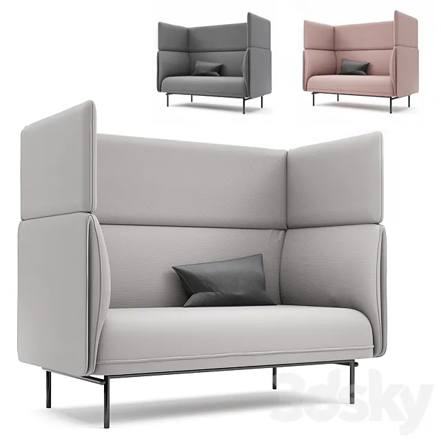 Sofa Leonidas 3ds Max