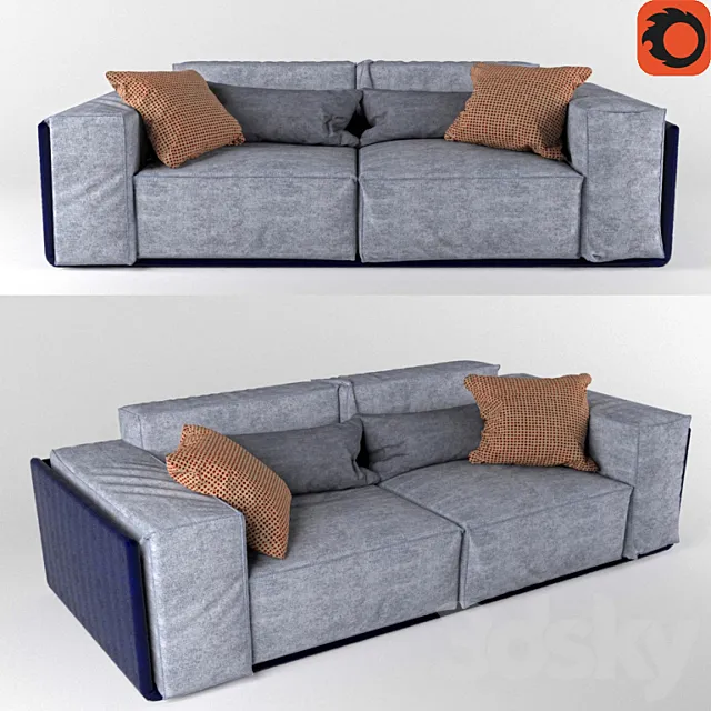 Sofa Loft 3DS Max Model