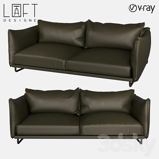 Sofa LoftDesigne 2083 model 3DSMax File