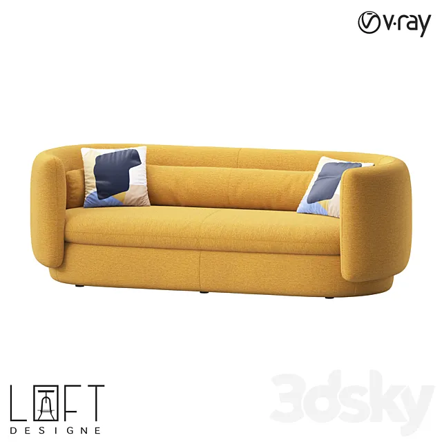 Sofa LoftDesigne 30917 model 3DS Max Model