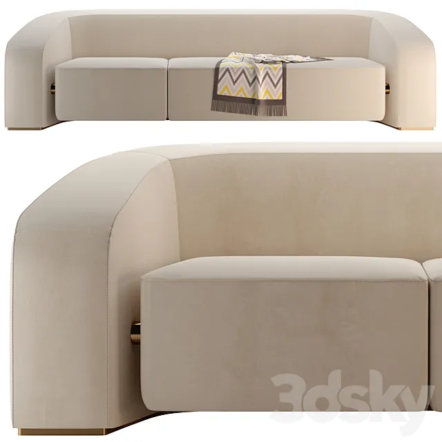 sofa LS06 by Luca Stefano 3DSMax File