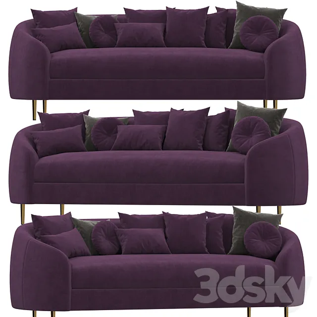 Sofa Made Trudy 3ds Max