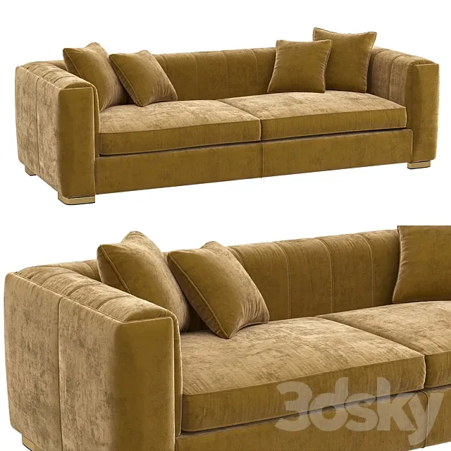 Sofa Magritte Zanaboni 3ds Max