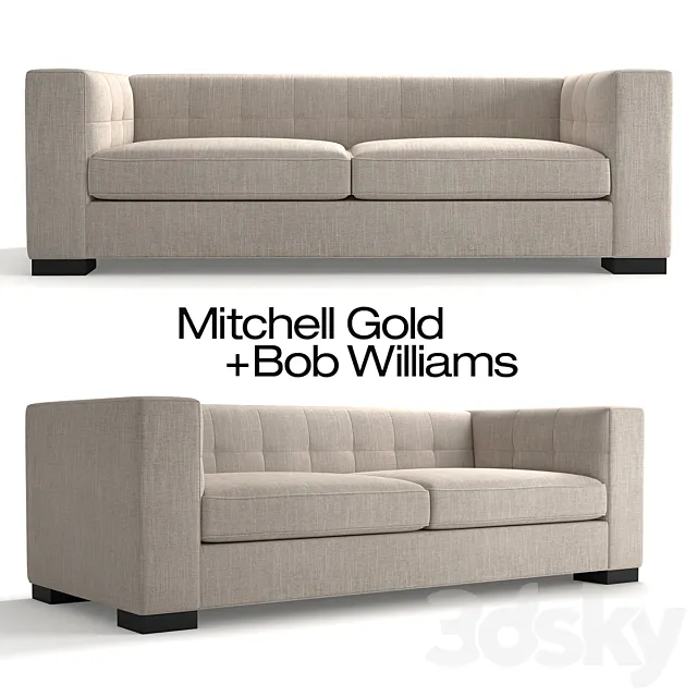 Sofa Mitchell Gold Bronson 3DSMax File