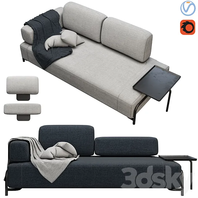 Sofa Modern – 01 3DSMax File