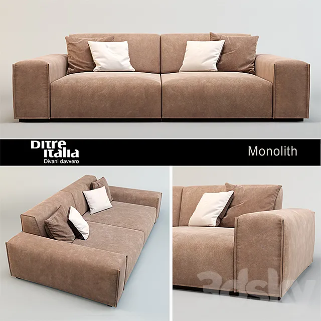 Sofa Monolith _ Ditre Italia 3DS Max Model