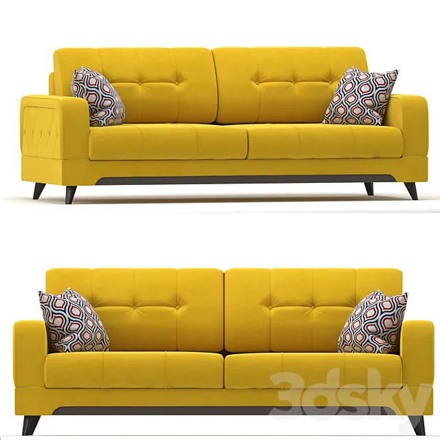 Sofa MONTI 160 3ds Max