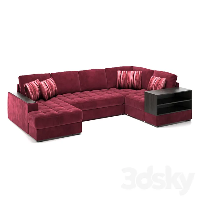 Sofa Moon 107 3ds Max