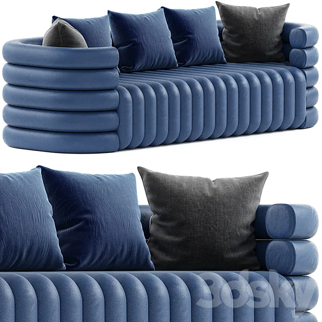 Sofa Moon couch by murrmurr 3DSMax File